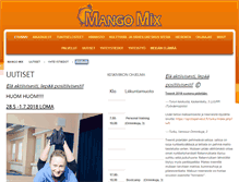 Tablet Screenshot of mango-mix.com